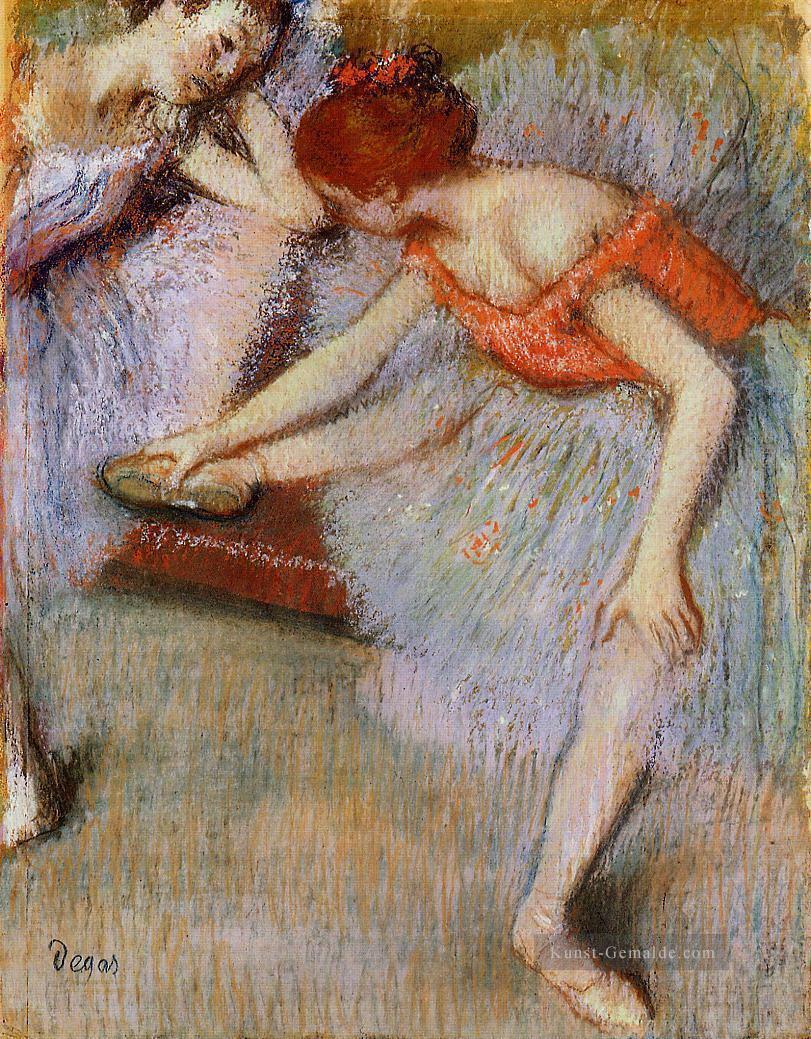 Tänzer 1895 Edgar Degas Ölgemälde